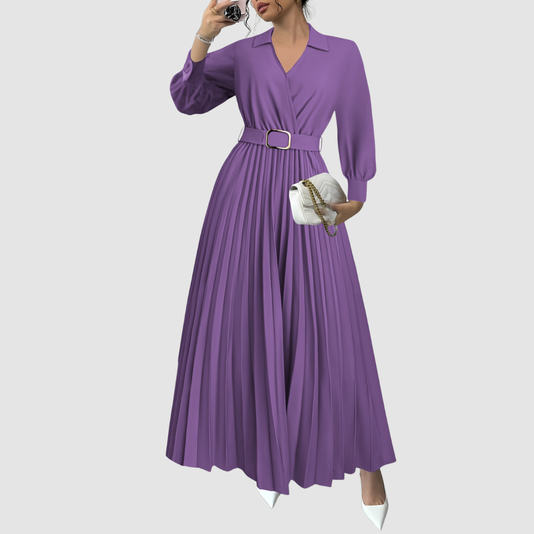 Margot Lane | Everyday Elegance Pleated Dress
