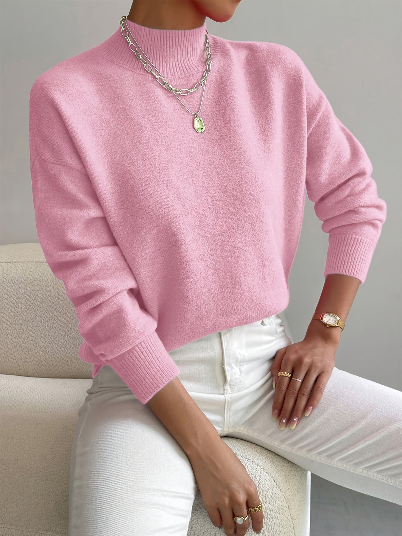 Windsor | Classic High-Collar Sweater