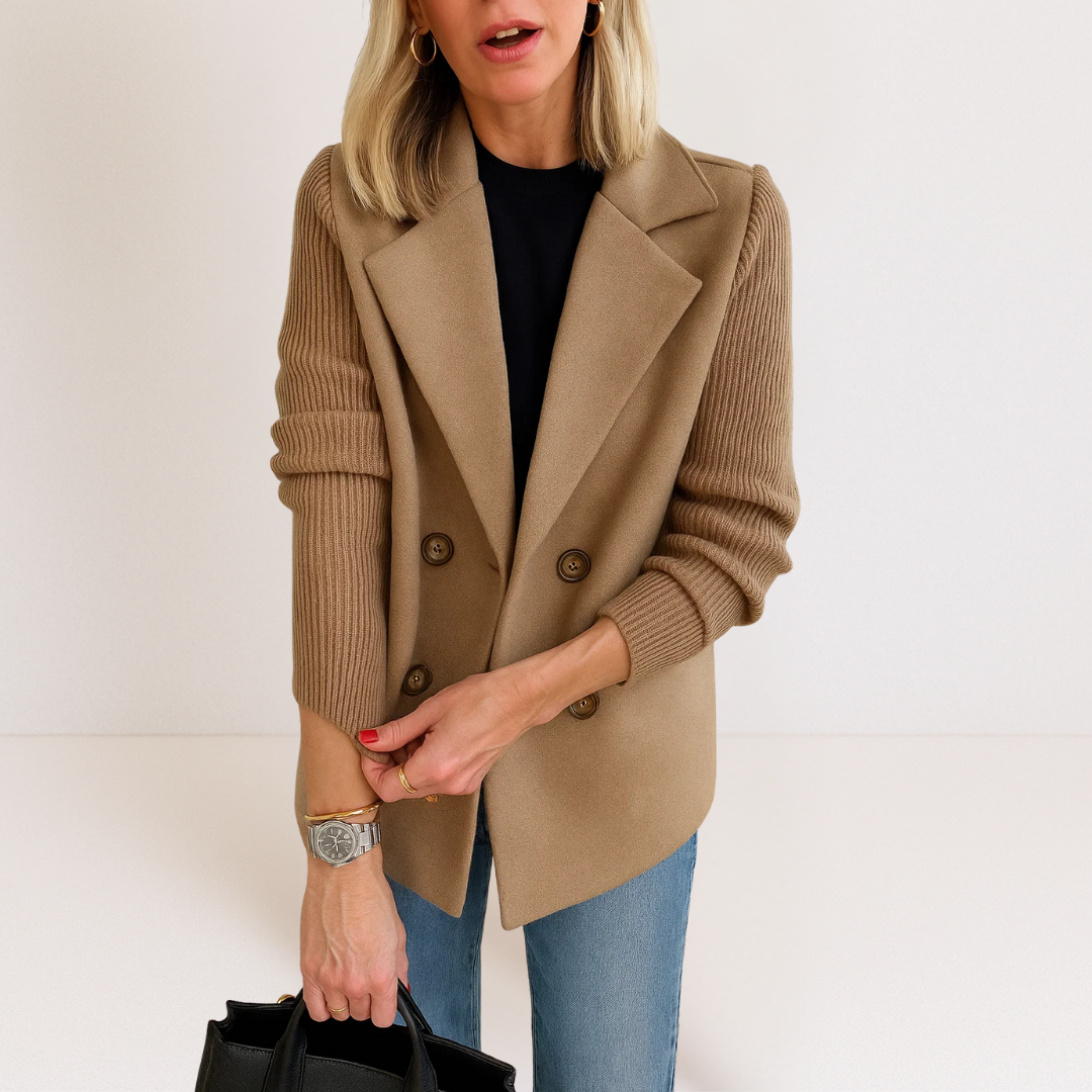 Eliana | Refined Double-Breasted Casual Coat