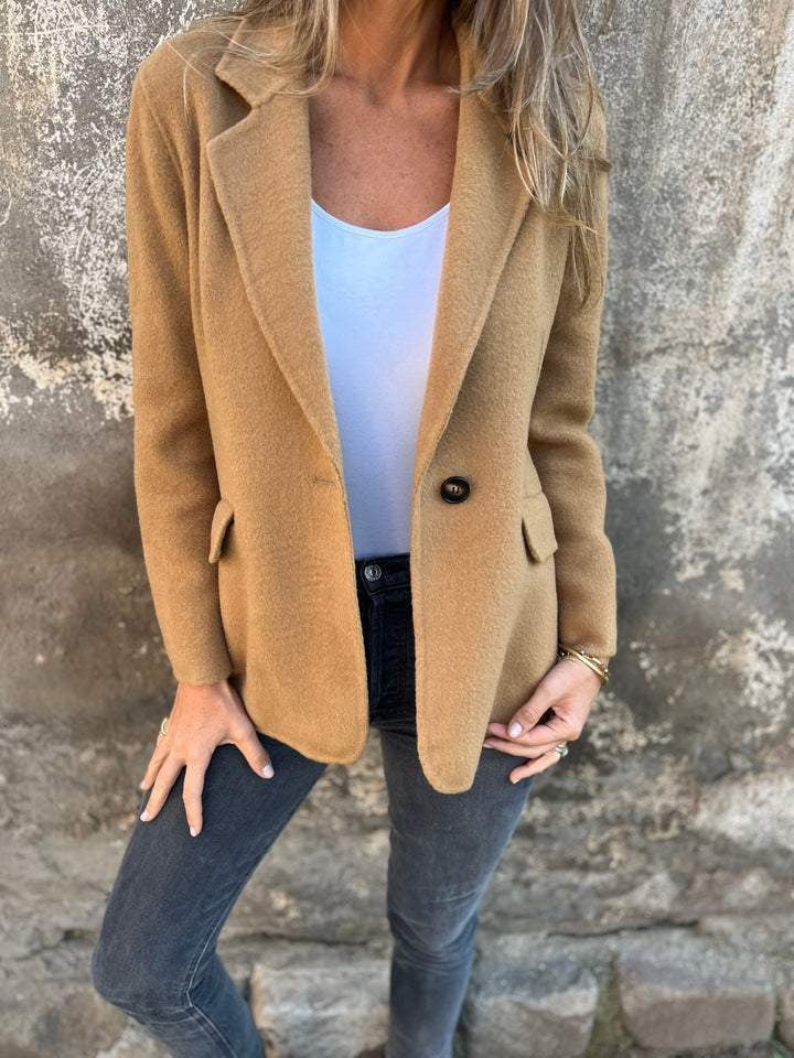 Nikita | Camel Tailored Blazer