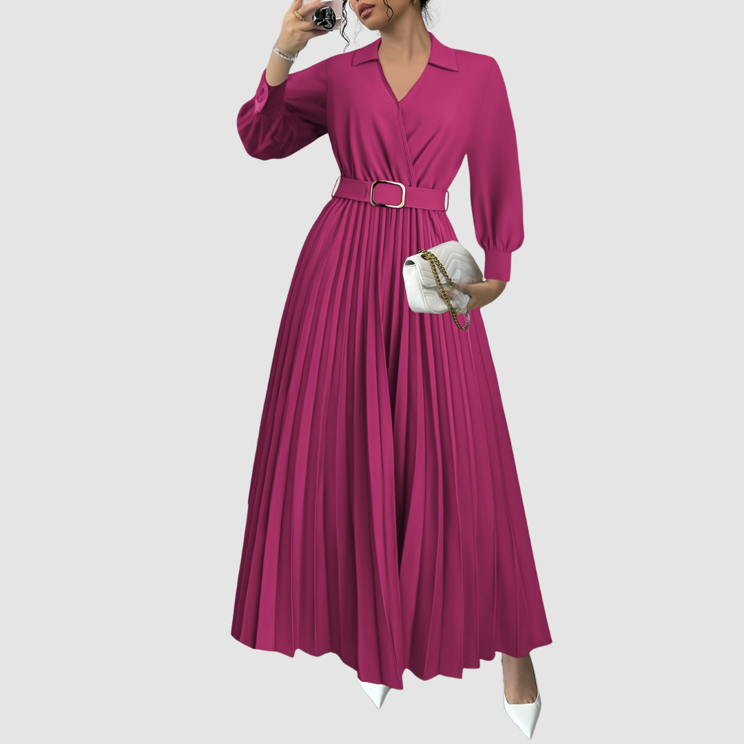 Margot Lane | Everyday Elegance Pleated Dress