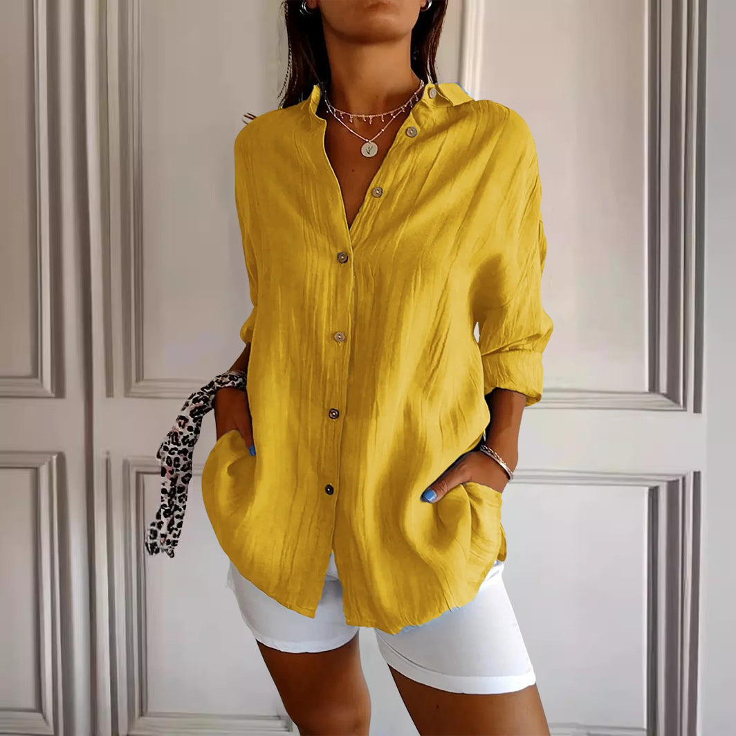 Sofia Amoretti Verona Pleated Shirt