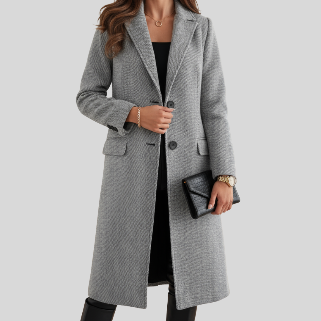 Auria | Elegant Long Coat