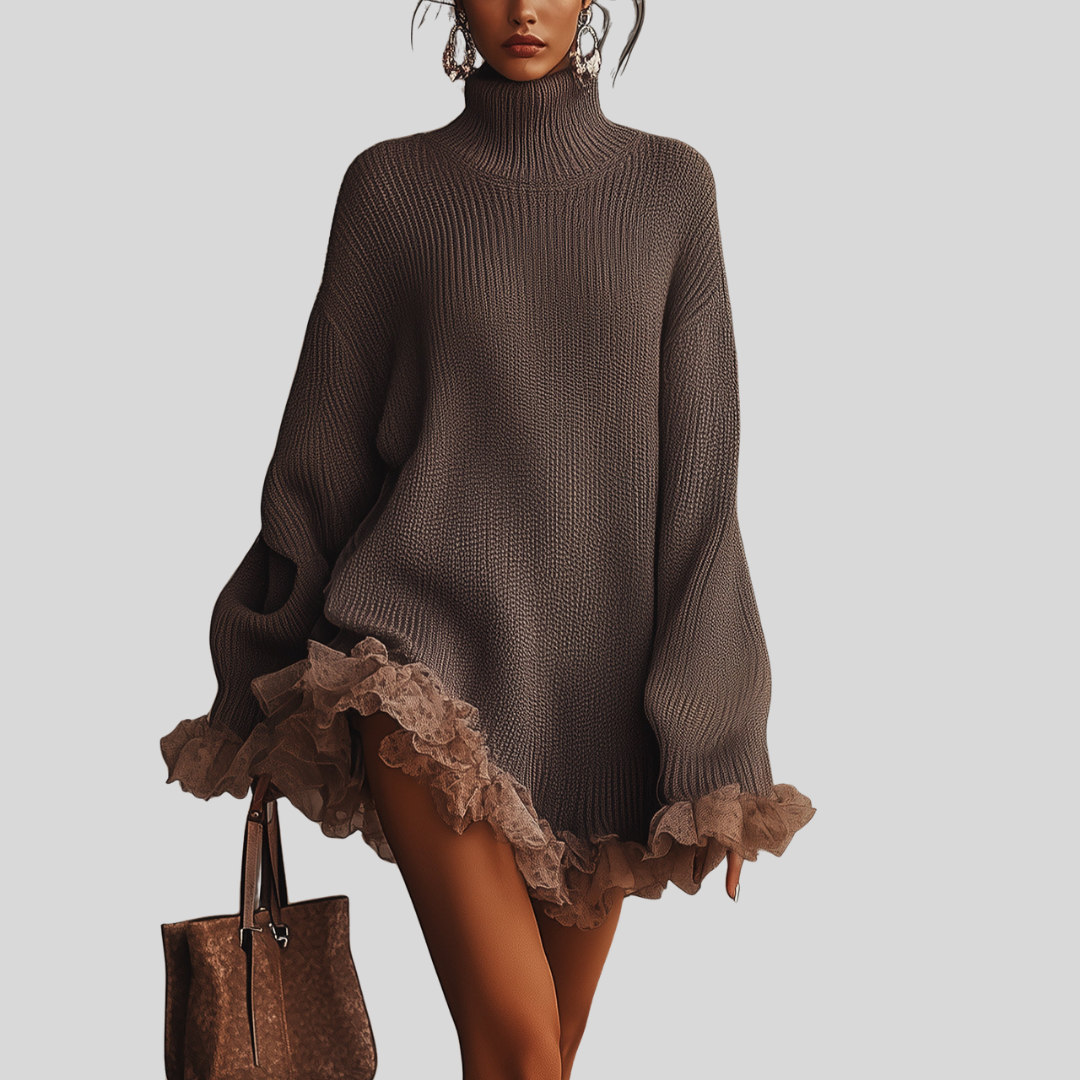 Valesyn | Casual and Elegant Sweater Dress