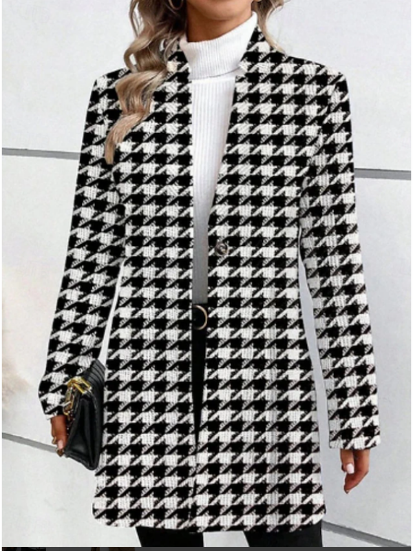 Lina™ | Elegant Blazer With Pattern