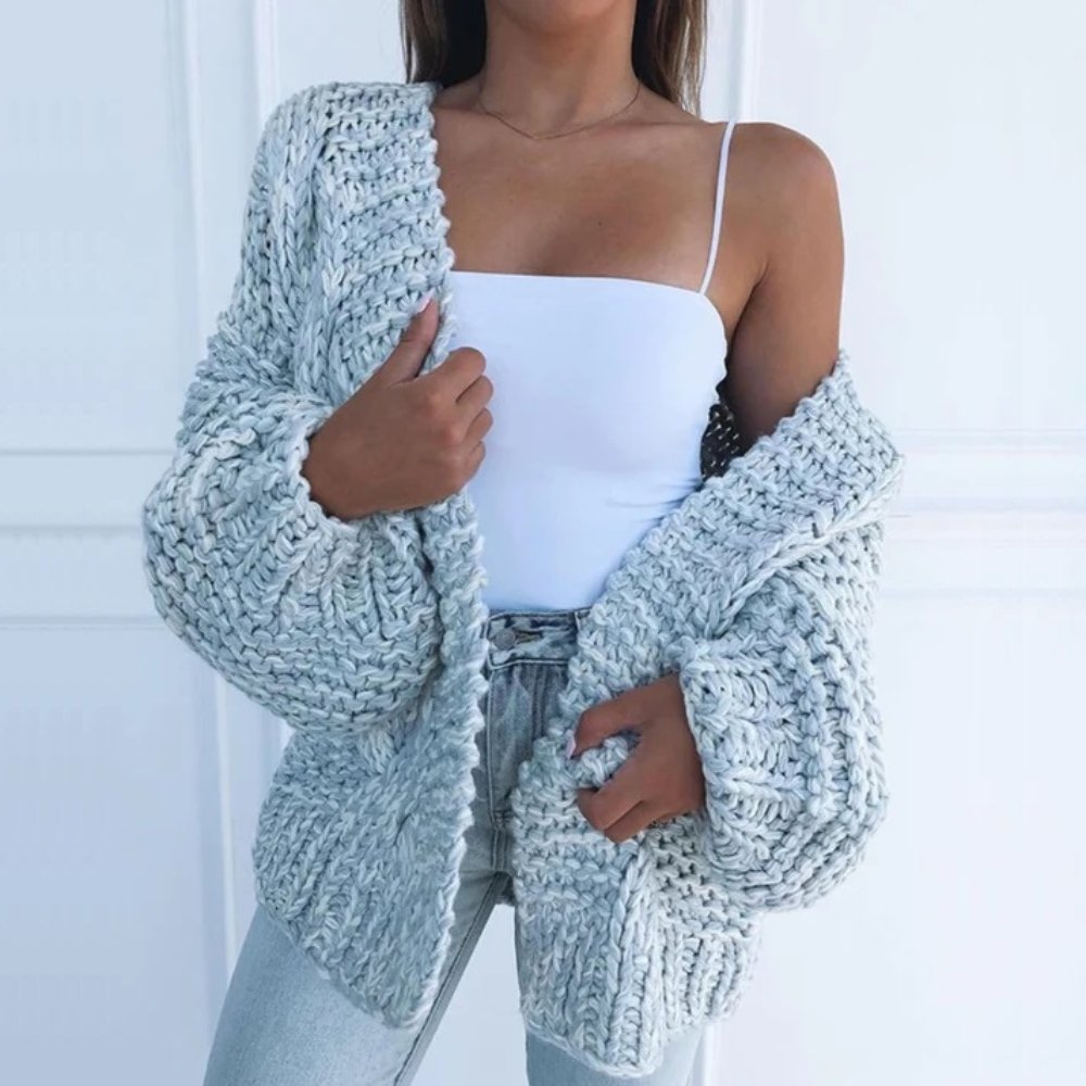 Eleanor™ | Relaxed Chunky-Knit Cardigan