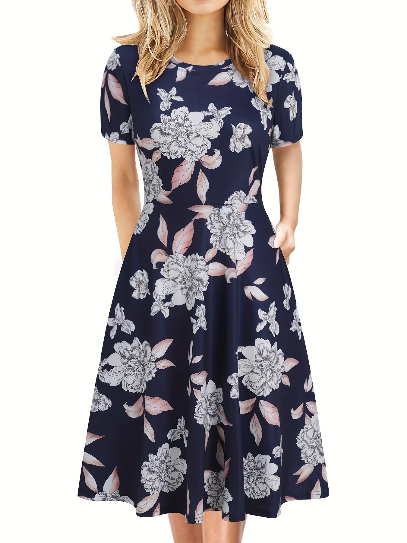 Retro A-Line Summer Dress